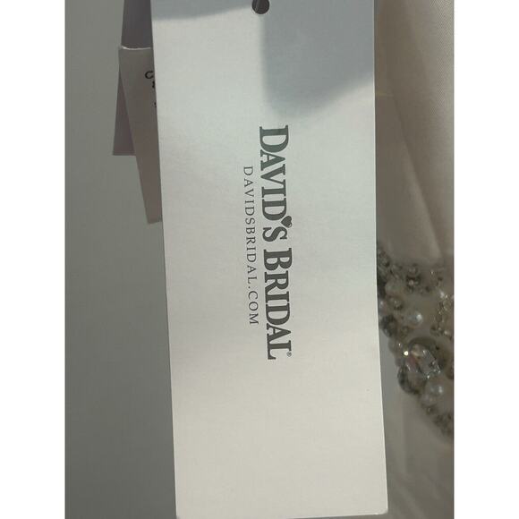 NWT Women's size 12 Beaded White Dress dbstudio Bridal - Picture 6 of 7